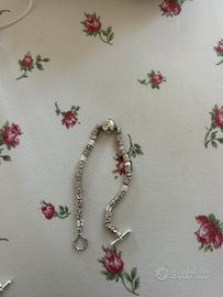 Bracciale granelli argento (No spedizione)
