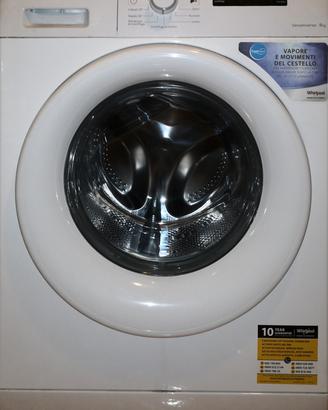 lavatrice Whirlpool vapore inverter 8kg garanzia 