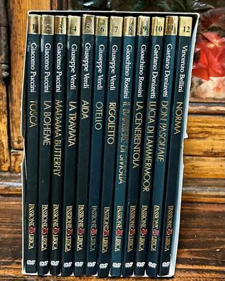 Passione lirica - 12 dvd con cofanetto