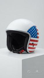 Casco Jet originale Vespa, modello Nazioni Usa