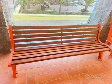 panchine da interno ed esterno