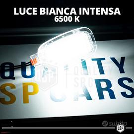 2 Luci LED Vano Piedi Per MERCEDES CLASSE B W245 LED Interni Auto BIANCHE  CANbus