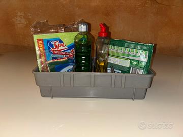 Contenitore Grande Porta Spugne/Detersivi Cucina/B