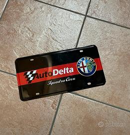 Targa AutoDelta Alfa Romeo Squadra Corse