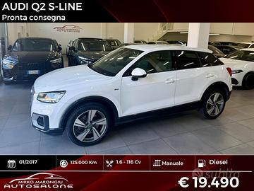 Audi Q2 1.6 TDI S-Line FINANZIABILE