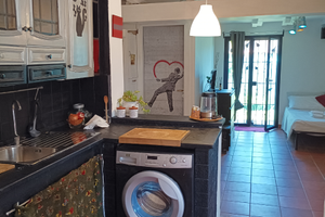 Loft formato da 2bilocali con giardino e camino