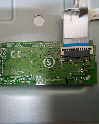 Modulo Wi-Fi LG LGSBWAC03 ETWCFMBC02 + pulsante