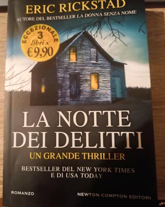 Libro la notte dei delitti Rickstad 
