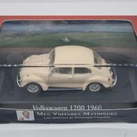 Diecast 1/43 Volkswagen Maggiolino 1200 1960