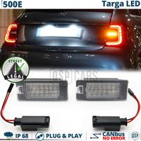 Placchette LED Luci TARGA LED PER Fiat 500e CANbus