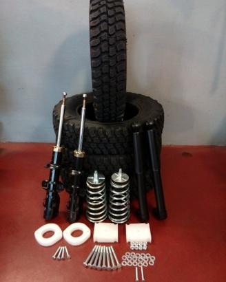 Preparazione off-road Fiat Panda 4x4