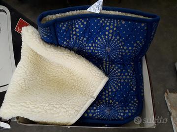 Scaldapiedi elettrico lana merinos