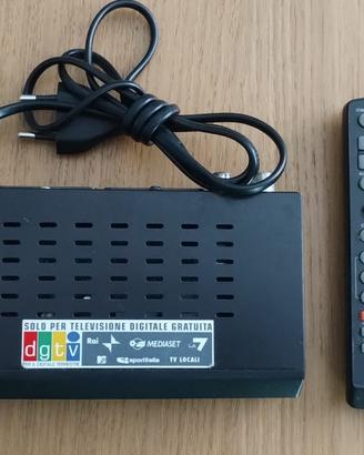 Vecchio decoder digitale terrestre i-CAN 250T Star