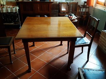 Tavolo con sedie Liberty