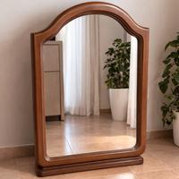 Specchio grande con cornice in legno 