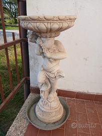 portavaso in gesso 