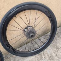 #RUOTE DRIVE 50D TUBELESS BDC CARBONIO ELITEWHEELS