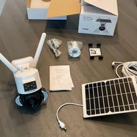 Telecamera 4G per esterno a batteria più solare