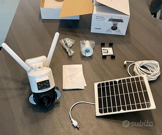 Telecamera 4G per esterno a batteria più solare
