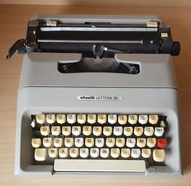Macchina da scrivere manuale Olivetti LETTERA 35