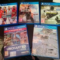 ps4 lotto call of duty battlefield uncharted pes