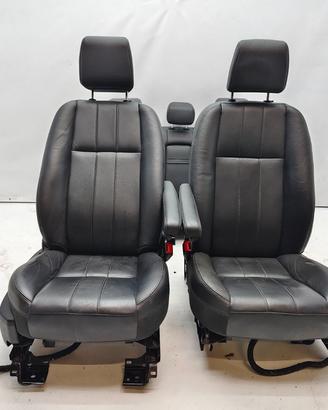 Set sedili in pelle nero land rover freelander l35