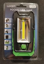 LAMPADA LED da Lavoro multiuso TASCABILE