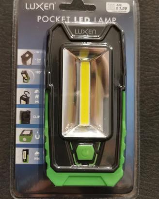 LAMPADA LED da Lavoro multiuso TASCABILE