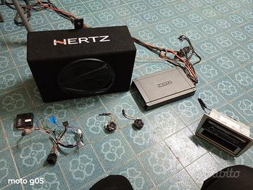 impianto audio hertz