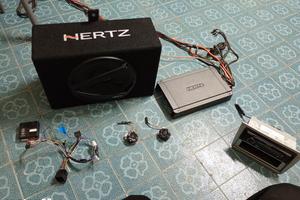 impianto audio hertz
