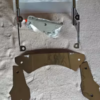 Telaio cromato x parabrezza basso California 1400