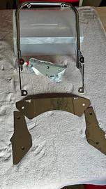 Telaio cromato x parabrezza basso California 1400