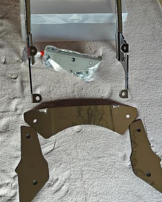 Telaio cromato x parabrezza basso California 1400