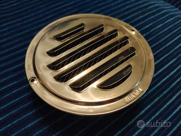 Grigia aerazione inox 304,per tubo foro 100 mm