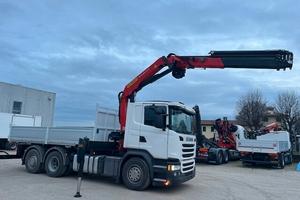 Scania G450 Euro 6 Gru + Ribaltabile
