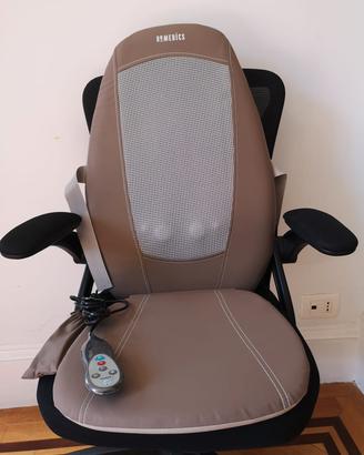 Cuscino sedia massaggiante e riscaldante homedics