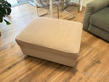 Poggiapiedi/pouf  contenitore “KIVIK”