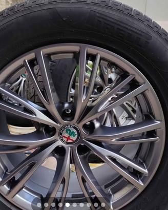 Cerchi e gomme Stelvio