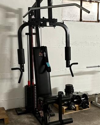 Multifunzione home gym 75 kg