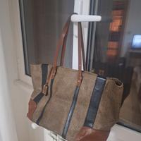 Borsa Borbonese e zaino Trussardi jeans 