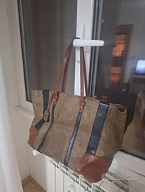 Borsa Borbonese e zaino Trussardi jeans 