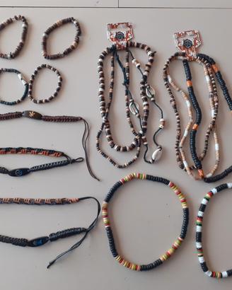 20 pz. collanine,braccialetti-chilling time (NUOVI
