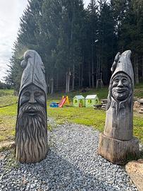 Sculture in legno