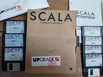 Commodore Amiga SCALA floppy con box originale