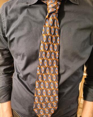 Cravatta Lanvin 100% seta