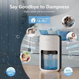 Deumidificatore 1200 ml Muffa e Umidità Silenzioso