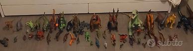 collezione di Dinosauri e animali preistorici