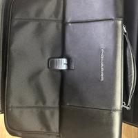 Cartella in tessuto piquadro