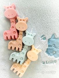 giraffe in cera di soia