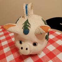 Salvadanaio arte popolare messicana. 